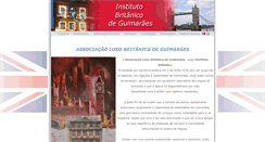 Desktop Screenshot of institutobritanicodeguimaraes.com